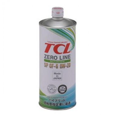Масло моторное TCL Zero Line SP/GF-6 0w20 синтетика  1л.