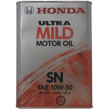 Масло моторное Honda Ultra Mild SN 10W30 4л. 08219-99974