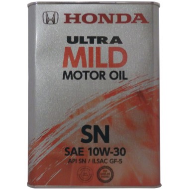 Масло моторное Honda Ultra Mild SN 10W30 4л. 08219-99974