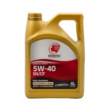 Масло моторное IDEMITSU 5W40 SN/CF 4л. синт.