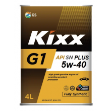 Масло моторное KIXX G1 SN Plus 5W40  4л. синтетика