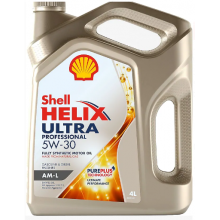 Масло моторное Shell Helix Ultra 5W30\4L (синт)