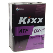Масло трансмиссионное KIXX ATF DX III  4л