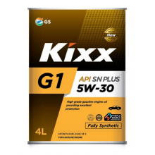 Масло моторное KIXX G1 SN Plus 5W30  4л. синтетика
